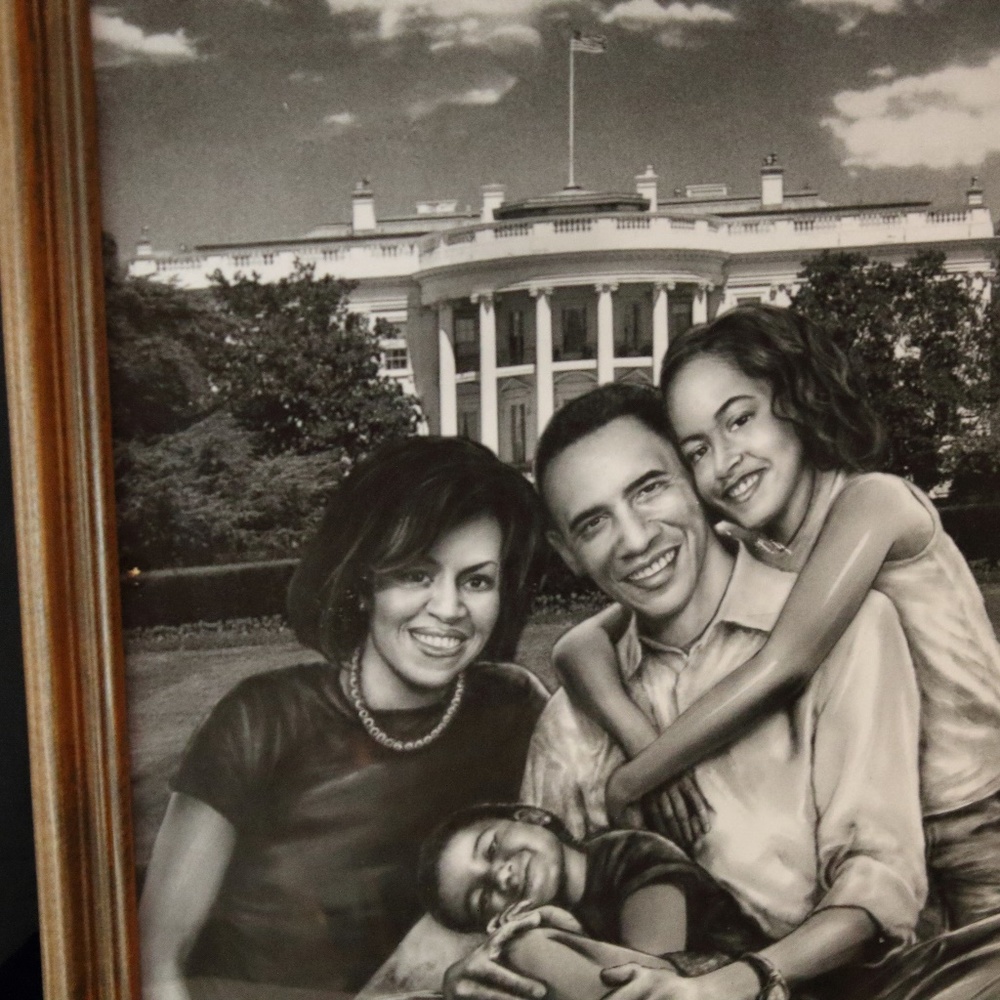 Obama Family Portrait